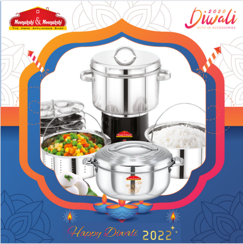 meenakshi and meenakshi electric steam cooker